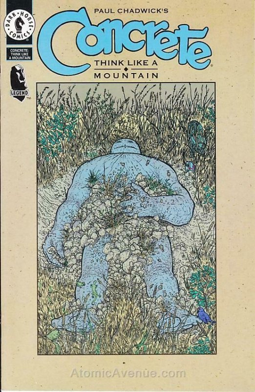 Concrete: Think Like a Mountain Ashcan #1 VF/NM; Dark Horse | save on shipping -