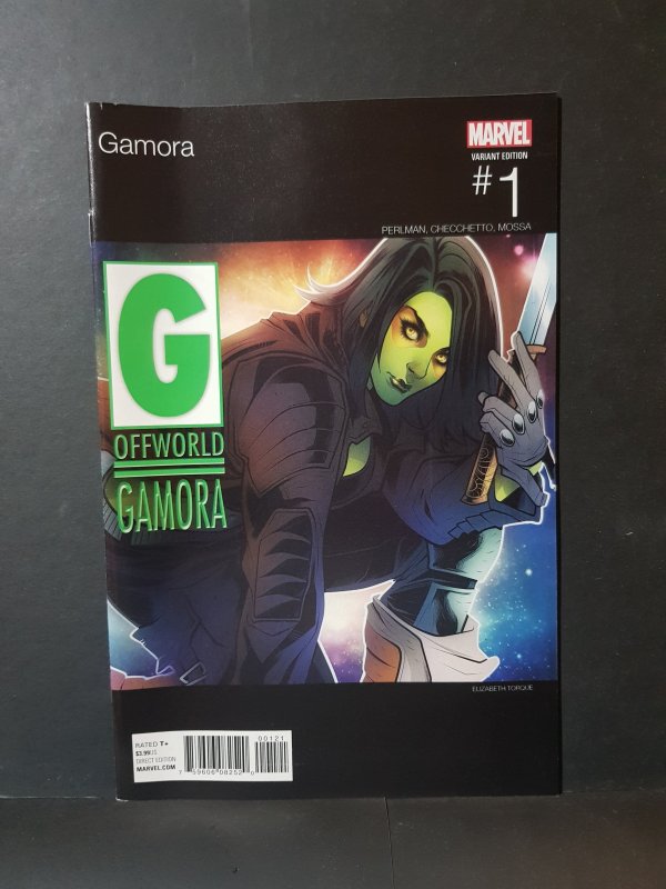 Gamora #1 Incentive Elizabeth Torque Hip-Hop Variant (2017)