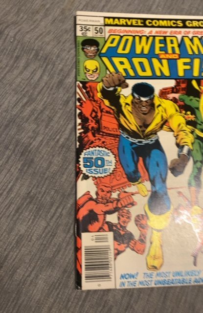 Power Man and Iron Fist #50 (1978) first team up