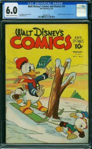 Walt Disney's Comics & Stories #29 (1943) CGC 6.0 FN