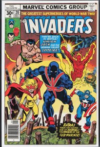 The Invaders #20 (1977) The Invaders [Key Issue]