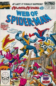 Web of Spider-Man, The Annual #5 VF ; Marvel | Atlantis Attacks