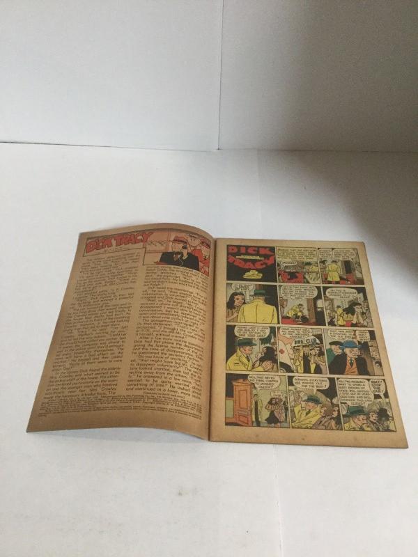 Super Comics Featuring Dick Tracy 100 Fn Fine 6.0 Dell Comics Golden Age