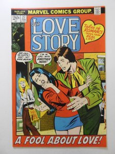 Our Love Story #27 (1974) Gorgeous NM- Condition!