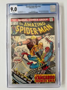 Amazing Spider-Man #126 - CGC 9.0 - Human Torch & Kangaroo Appearance! (1973)