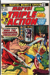 Marvel Triple Action #12 (1973) The Avengers