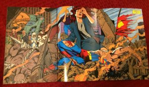 Superman #75 SIGNED Collector's Edition DC Comic: Death of Superman Memorial Set