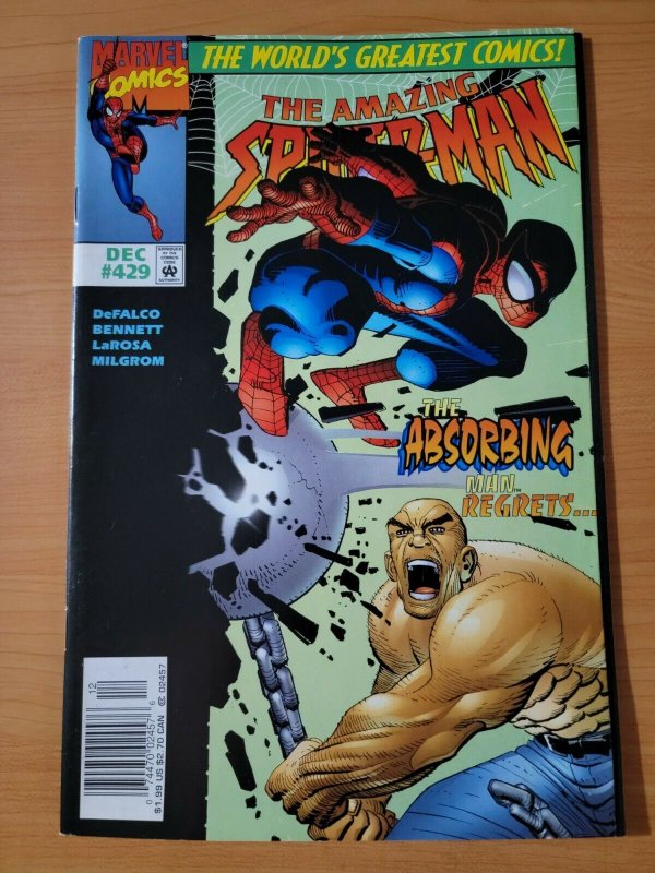 Amazing Spider-Man #429 Newsstand Edition ~ NEAR MINT NM ~ 1997 Marvel Comics