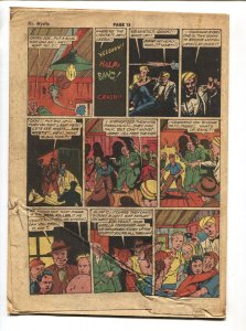 Spirit Section Oct 4 1942- Eisner- Lou Fine- Lady Luck vg