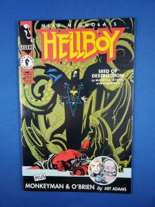 HELLBOY SEED OF DESTRUCTION 1-4 COMPLETE NM 1994