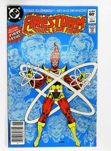 Fury of Firestorm (1982 series)  #1, VF+ (Actual scan)