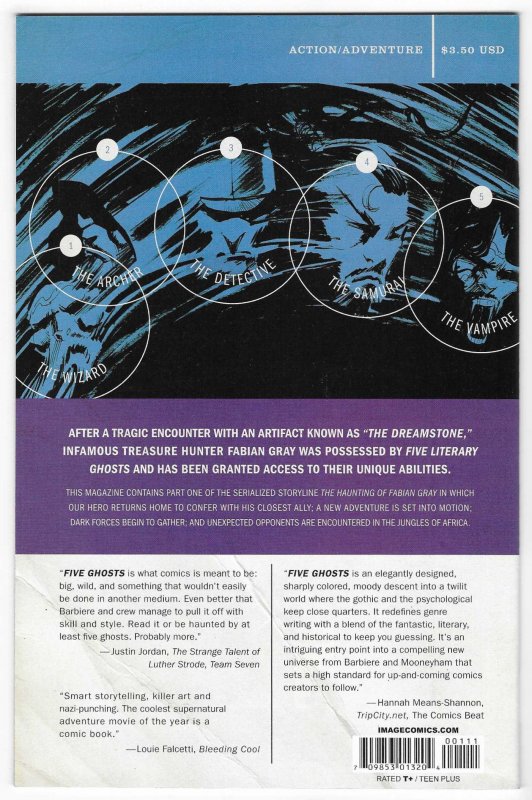 Five Ghosts #1 (2013)