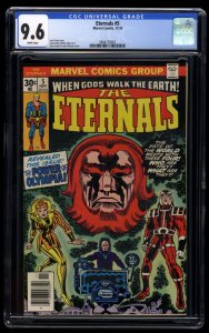Eternals #5 CGC NM+ 9.6 White Pages 1st Makarri, Domo, Zuras, and Thena!