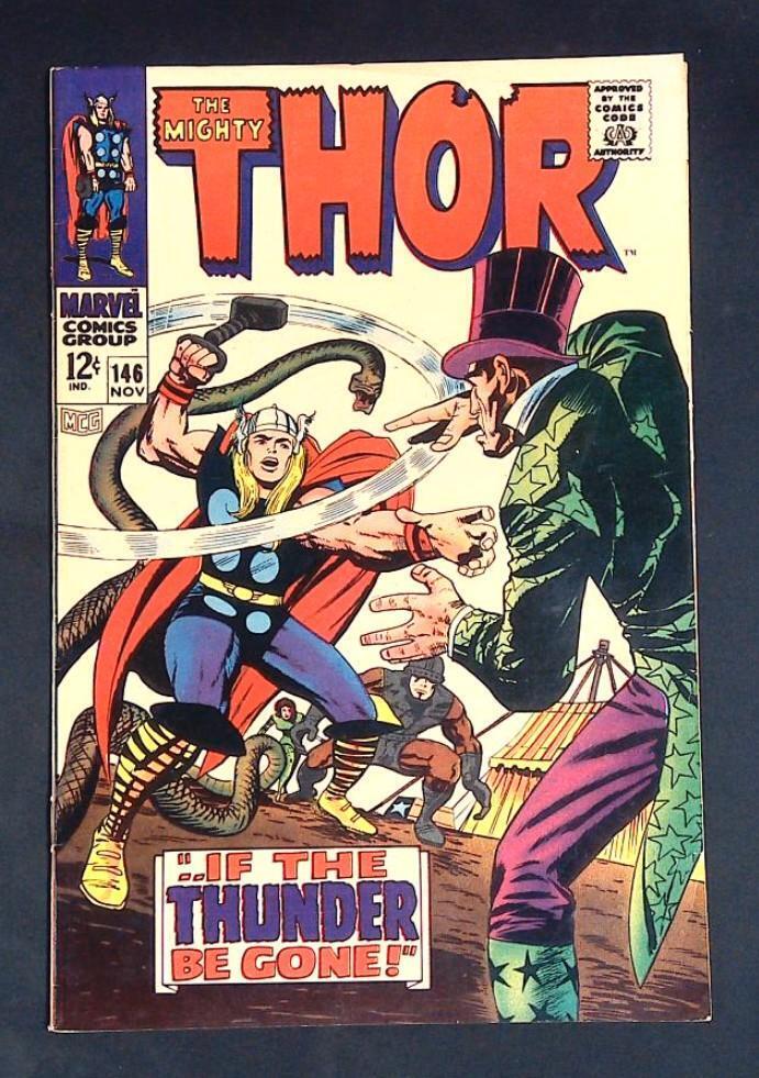 Thor #146, VF- Origin of Inhumans Marvel, 1967