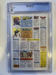 Alpha Flight #111 CGC 9.8 - Infinity War Crossover - Weapon Omega  (1992)