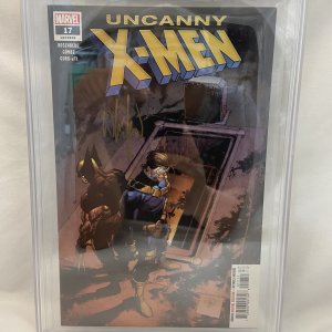 Uncanny X-Men #17 (2019) PGX 9.8 NM/MT SS Signed by Whilice Portacio Variant!