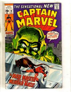 Captain Marvel # 19 VF Comic Book Kree Avengers Carol Danvers Hulk Thor JF15