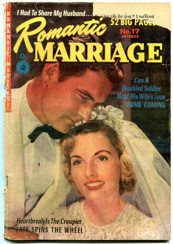 Romantic Marriage #17 1952-Golden Age Romance-  G