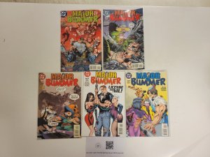 5 Major Bummer DC Comic Books #1 2 3 4 11 15 LP6