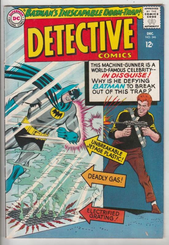 Detective Comics #346 (Dec-65) VF+ High-Grade Batman