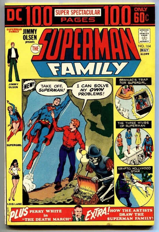 Superman Family #164 1974-DC Comics-Giant issue-First Issue-Supergirl-VF/NM