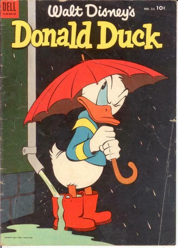 DONALD DUCK 35 G-VG May-June 1954 COMICS BOOK