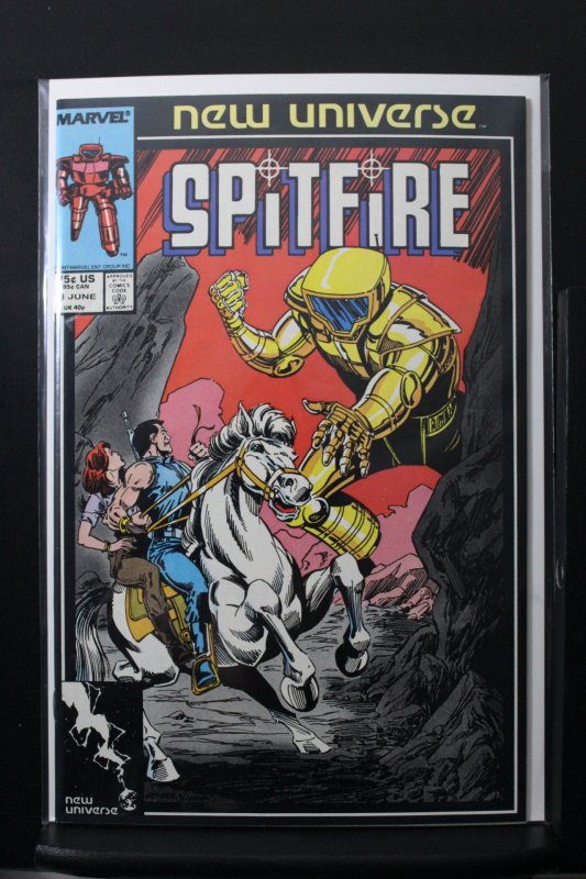 Spitfire and the Troubleshooters #9 Direct Edition (1987)
