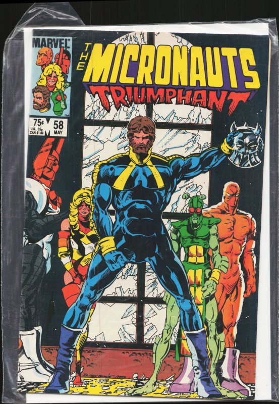 Micronauts #58 (1984) Micronauts / Enigma Force