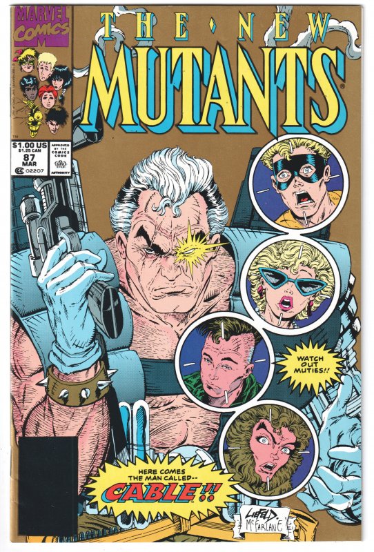 The New Mutants #87 (1990) New Mutants [Key Issue]