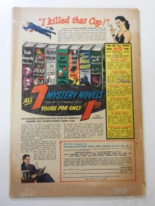 All-Famous Police Cases #10 GD/VG Condition Cover detached bottom staple