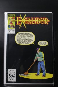 Excalibur #4 Newsstand Edition (1989)