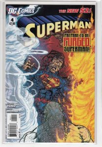 SUPERMAN (2011 DC) #4 CVR A GEORGE PEREZ