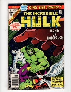 The Incredible Hulk Annual #7 (6.5) 1978 MASTER MOLD!  John Byrne / ID#NN