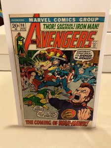 Avengers #98  1972  VG/F