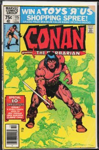 Conan the Barbarian #115 (1980) Conan