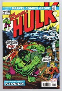 The Incredible Hulk #180 Facsimile Edition Comic Book 2023 - Marvel