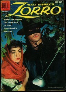 Zorro - Four Color Comics #1037 1959- Guy Williams Annette VG