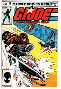 G.I. Joe: A Real American Hero #11 Second Print Cover (1983)