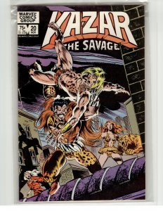 Ka-Zar the Savage #20 (1982) Ka-Zar