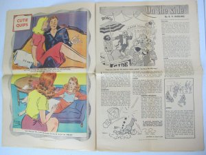 King Features Syndicate Rare 1945 Newspaper Cartoon Comic Strip Short Stories