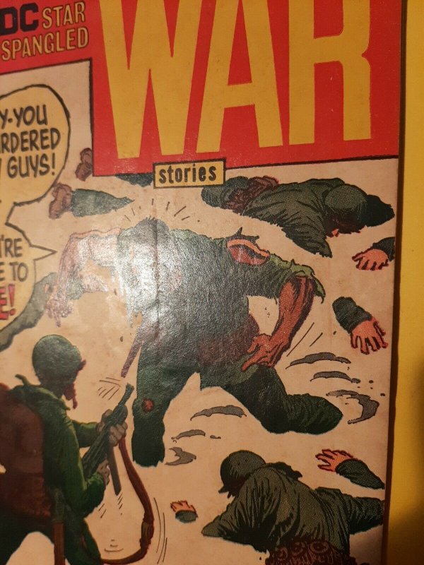 DC STAR SPANGLED WAR STORIES #155 . JOE KUBERT ART! SILVER AGE.