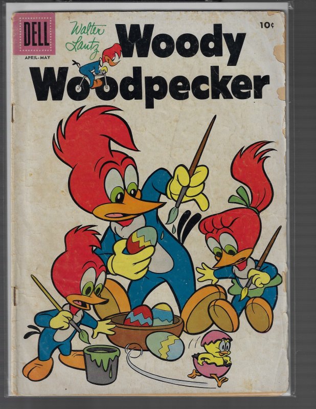 Woody Woodpecker #42 (Dell, 1957) GD/VG