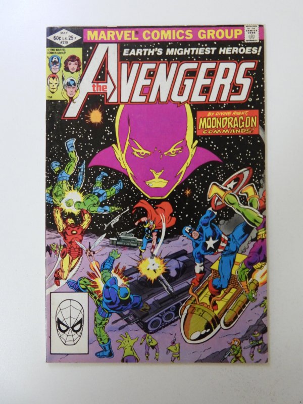 The Avengers #219 (1982) FN/VF condition