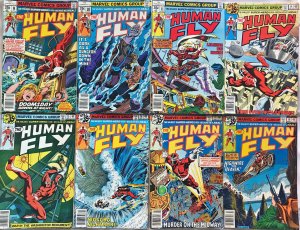 HUMAN FLY#9-19 FN/VF LOT 1978 (8 BOOKS) MARVEL BRONZE AGE COMICS