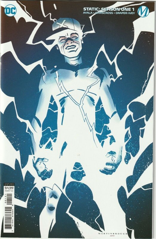 Static: Season One # 1 Variant Cover B 1st Print NM DC 2021