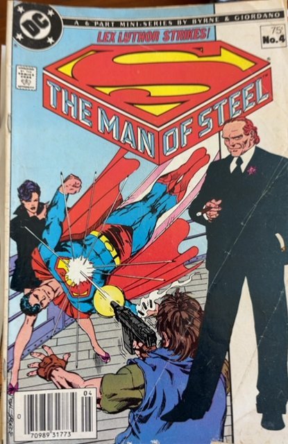 The Man of Steel #4 DC Silver Edition (1986) Superman 