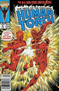 Saga of the Original Human Torch #4 (Newsstand) FN ; Marvel