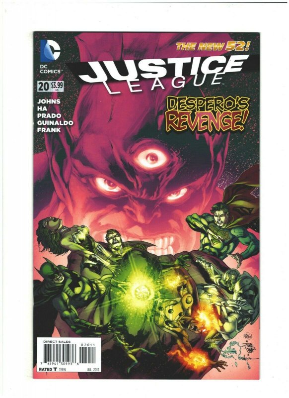 Justice League #20 NM- 9.2 DC Comics New 52 Superman & Batman 2013