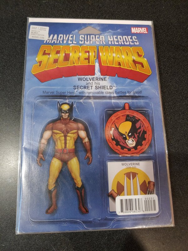 ​Marvel Super Heroes Secret Wars #2 Action Figure Variant WOLVERINE