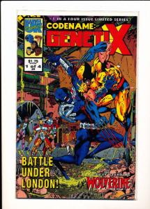 MARVEL Complete Set 4 Issue Limited Series Codename GenetiX #1-#4 VF/NM(SIC533) 